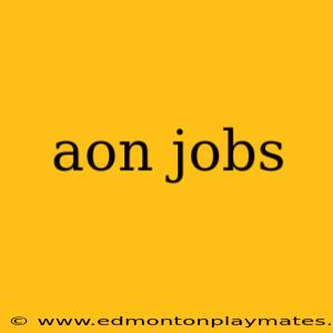 aon jobs